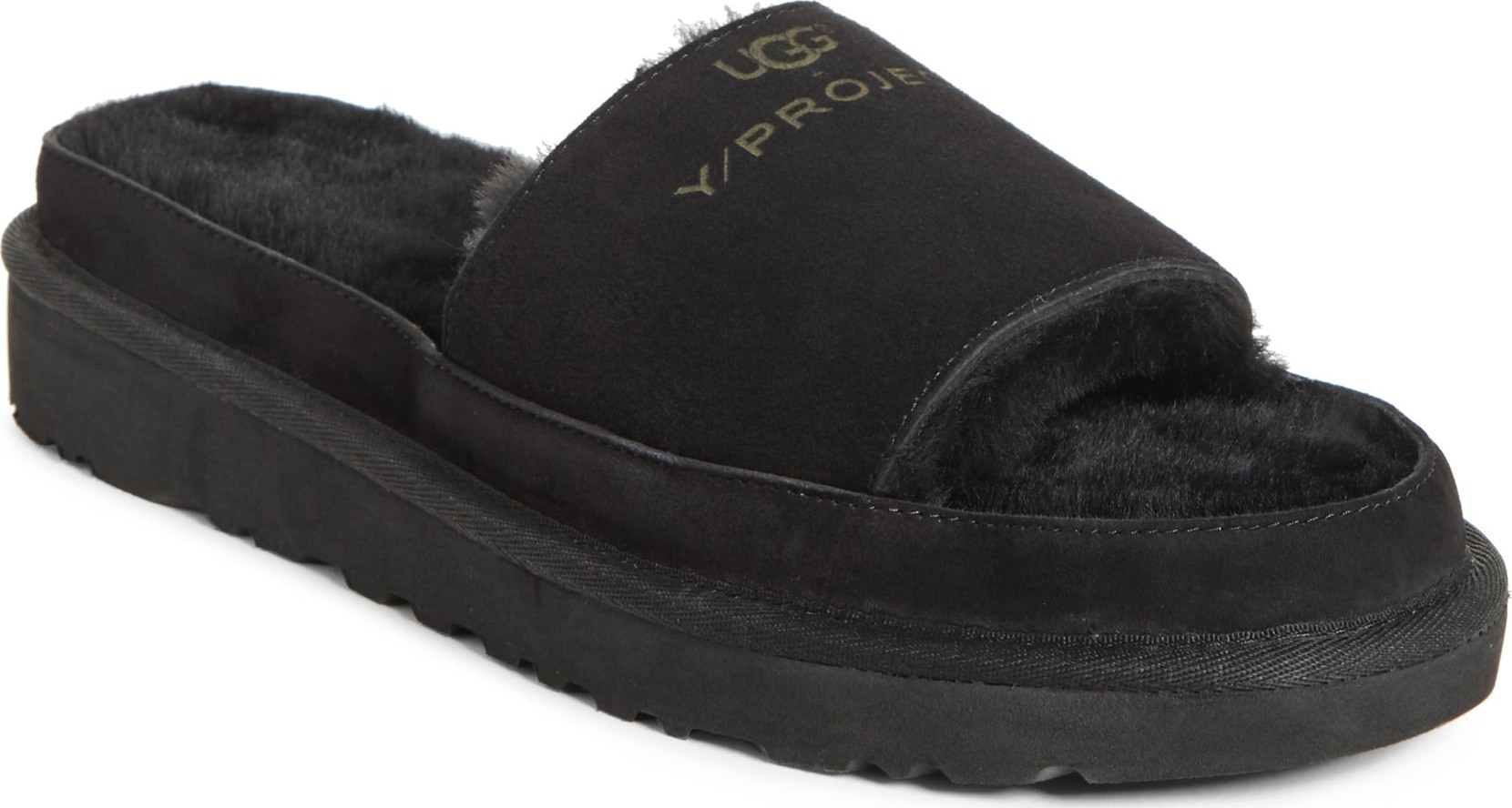 Y/Project x UGG<sup>® Genuine Shearling Slide Sandal