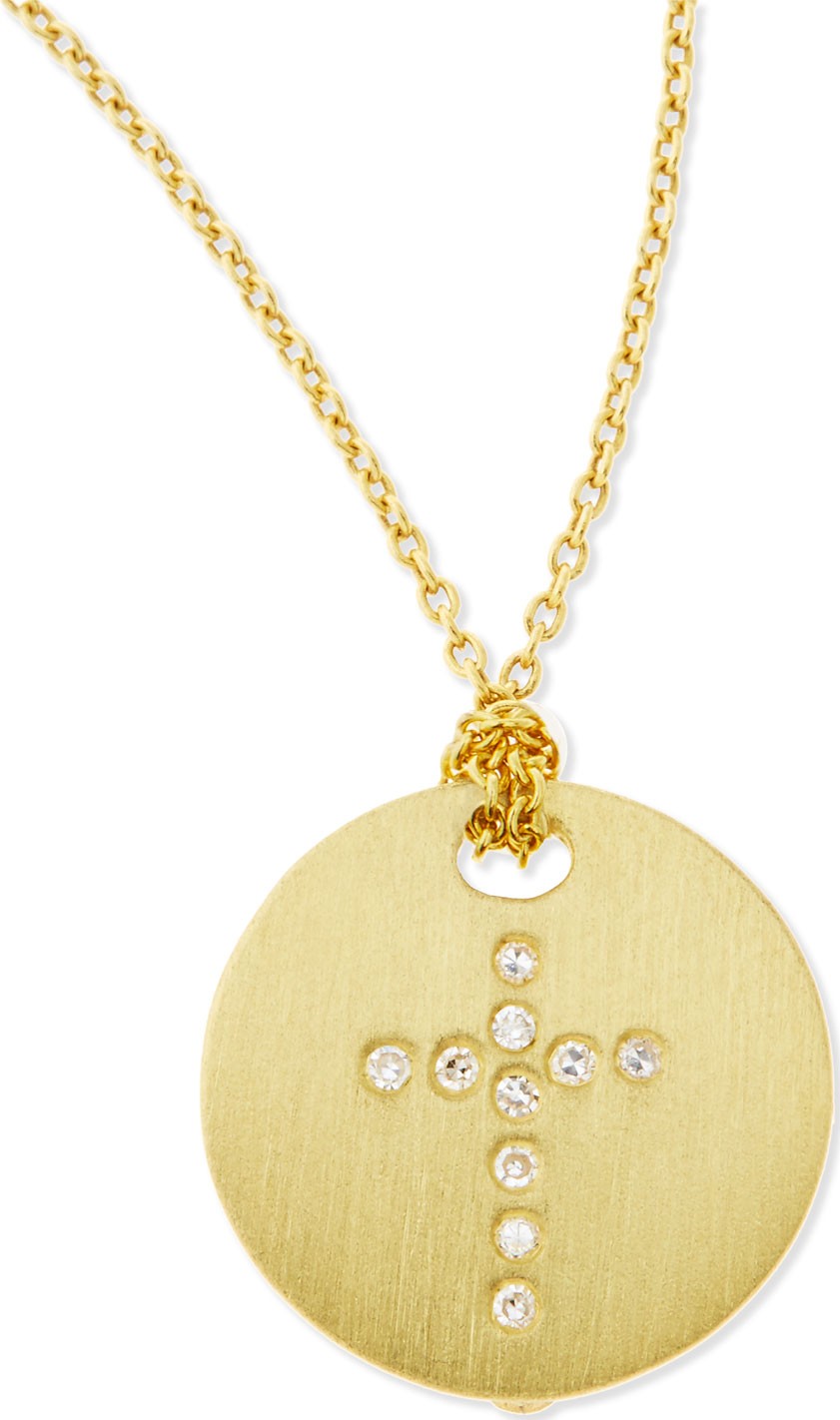 Roberto Coin Cross Medallion