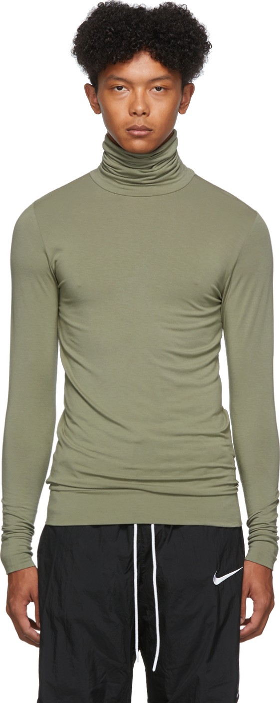 Ambush Green Long Sleeve Turtleneck