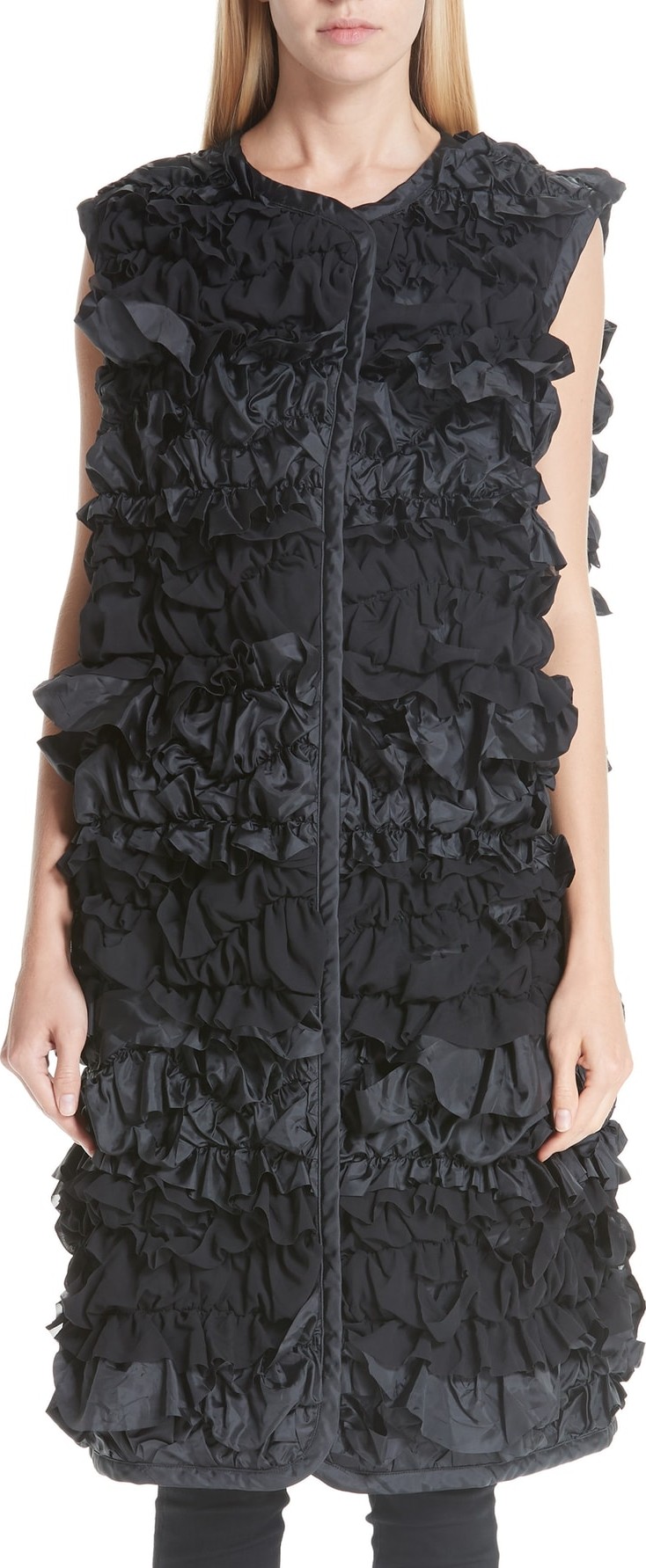 Comme Des Garcons Long Reversible Vest Jacket