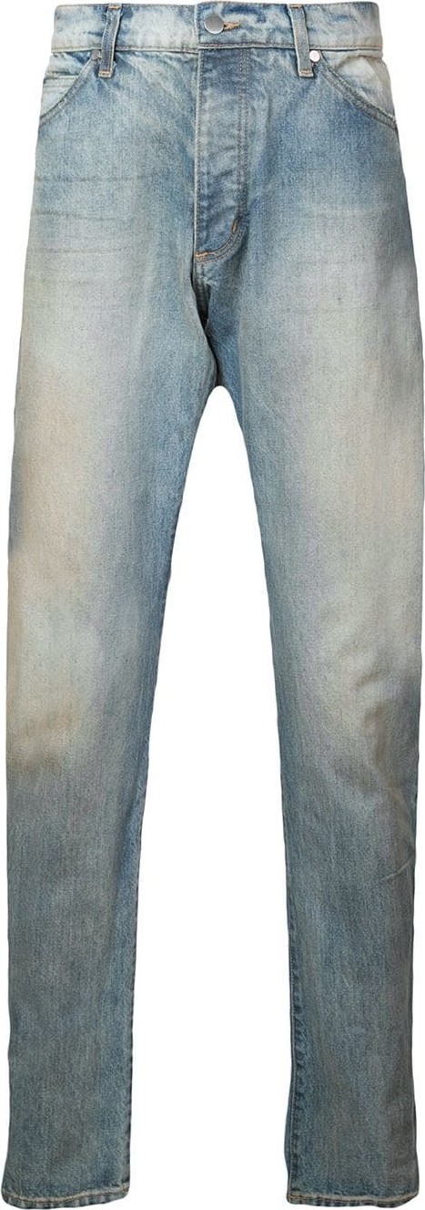 RHUDE Blue breakaway denim