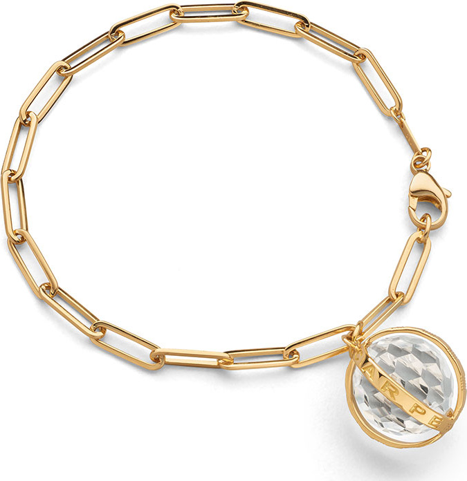 Monica Rich Kosann Carpe Diem Charm Bracelet in 18K Yellow Gold