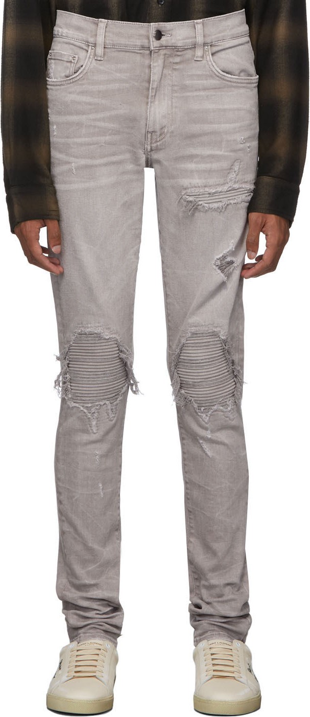 Amiri Grey MX1 Jeans