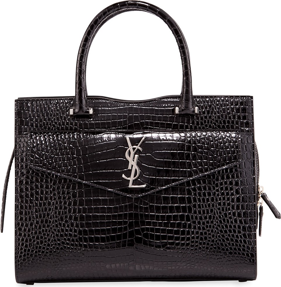 Saint Laurent Uptown East-West Satchel Bag