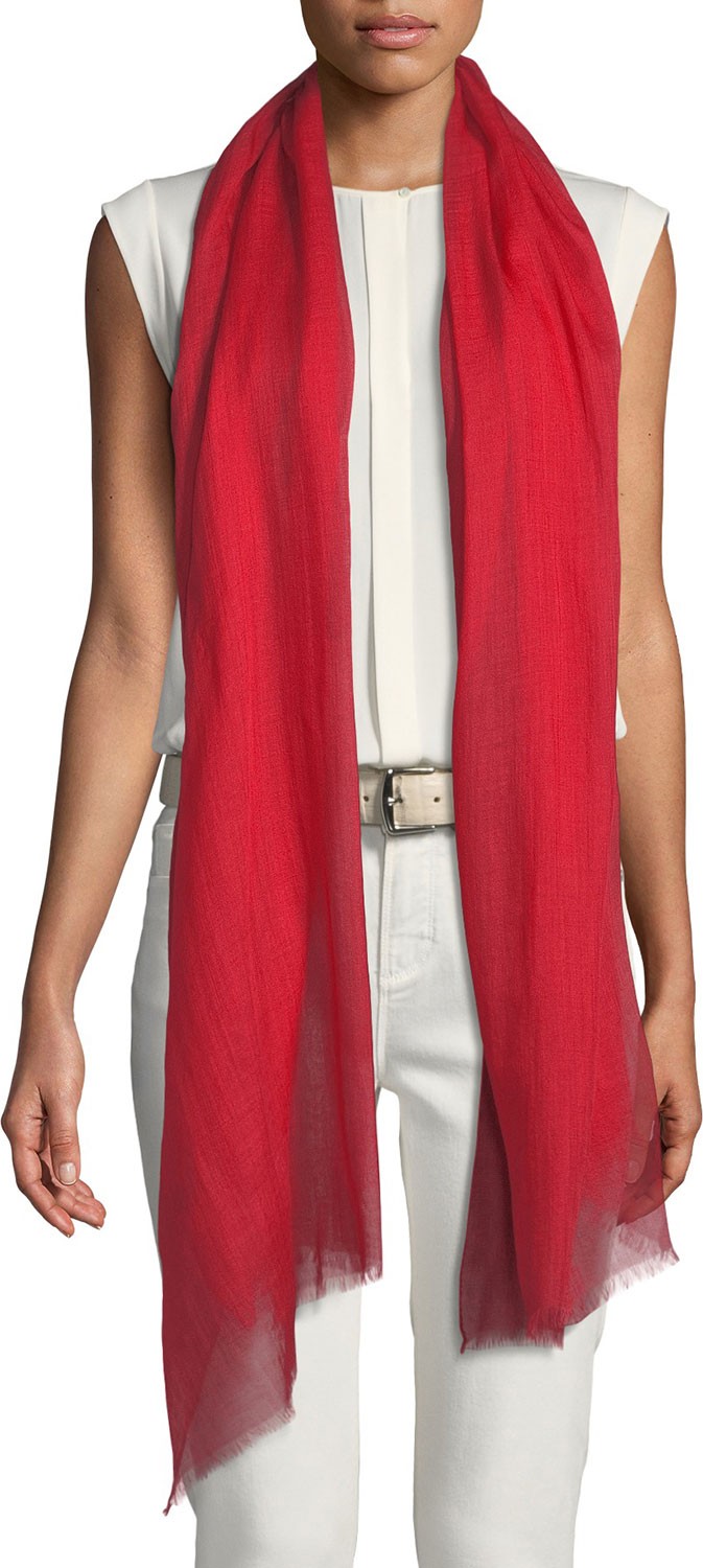 Loro Piana End-on-End Cashmere Scarf