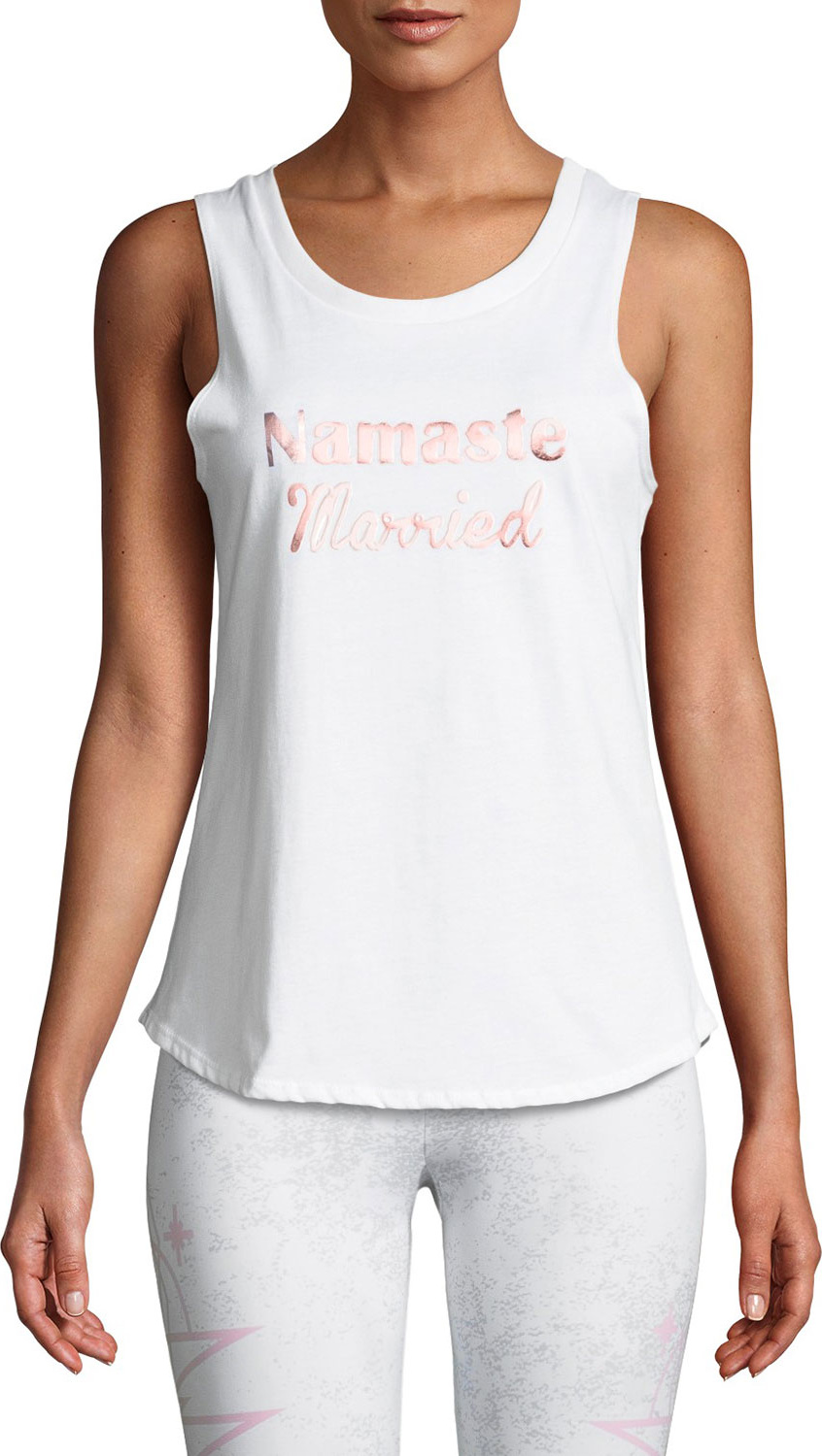 ONZIE Nama Printed Round-Neck Sport Tank