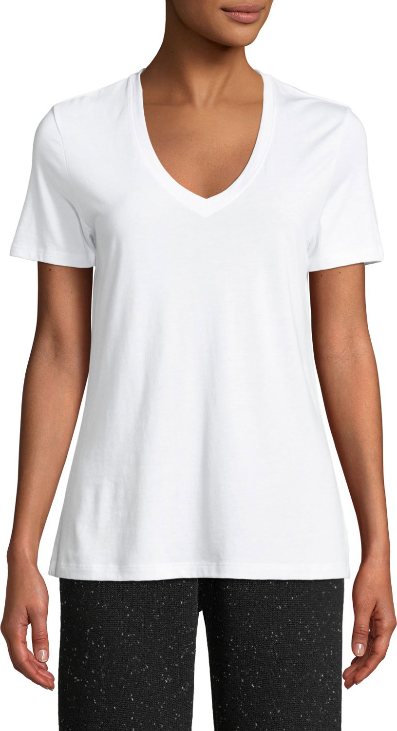 Theory Dayne V-Neck Short-Sleeve Tee