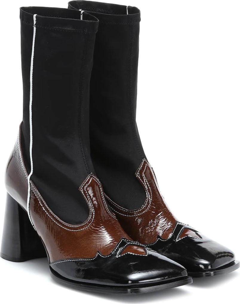 Ellery Leather ankle boots