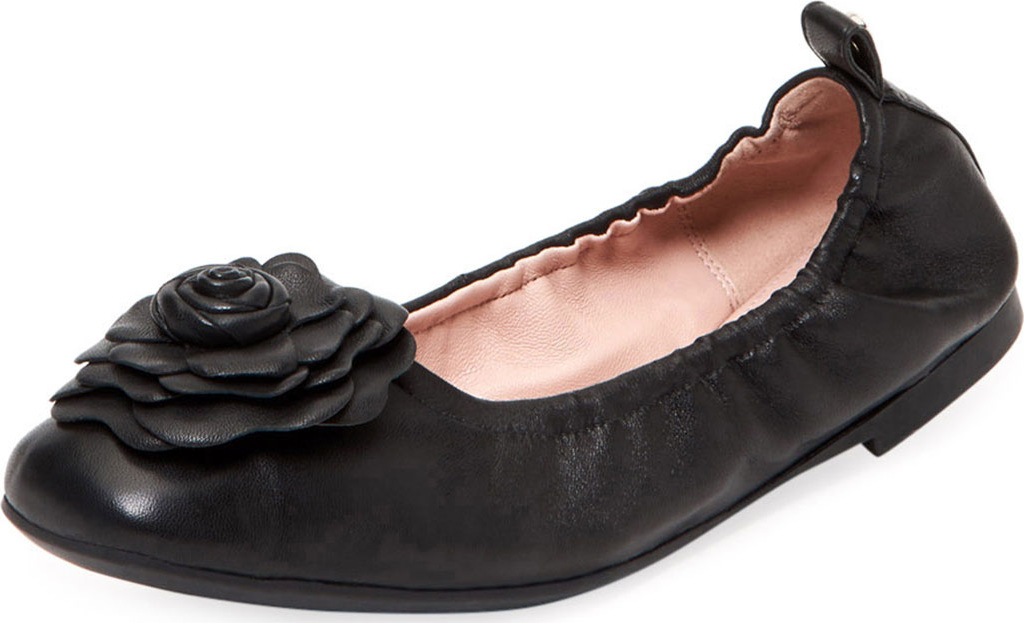 Taryn Rose Rosalyn Leather Ballet Flats