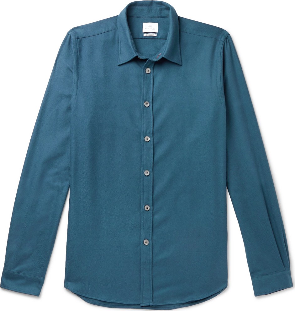 Ps By Paul Smith Slim-Fit Cotton-Flannel Shirt