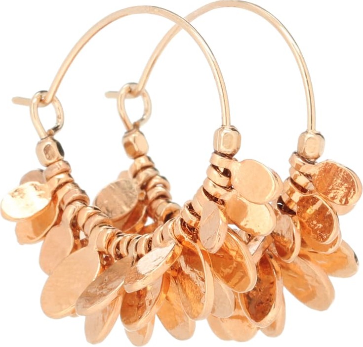 Isabel Marant Embellished hoop earrings