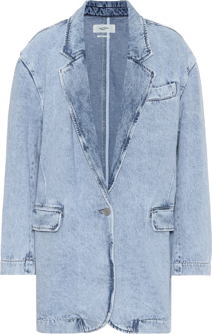 Isabel Marant Etoile Holly denim blazer