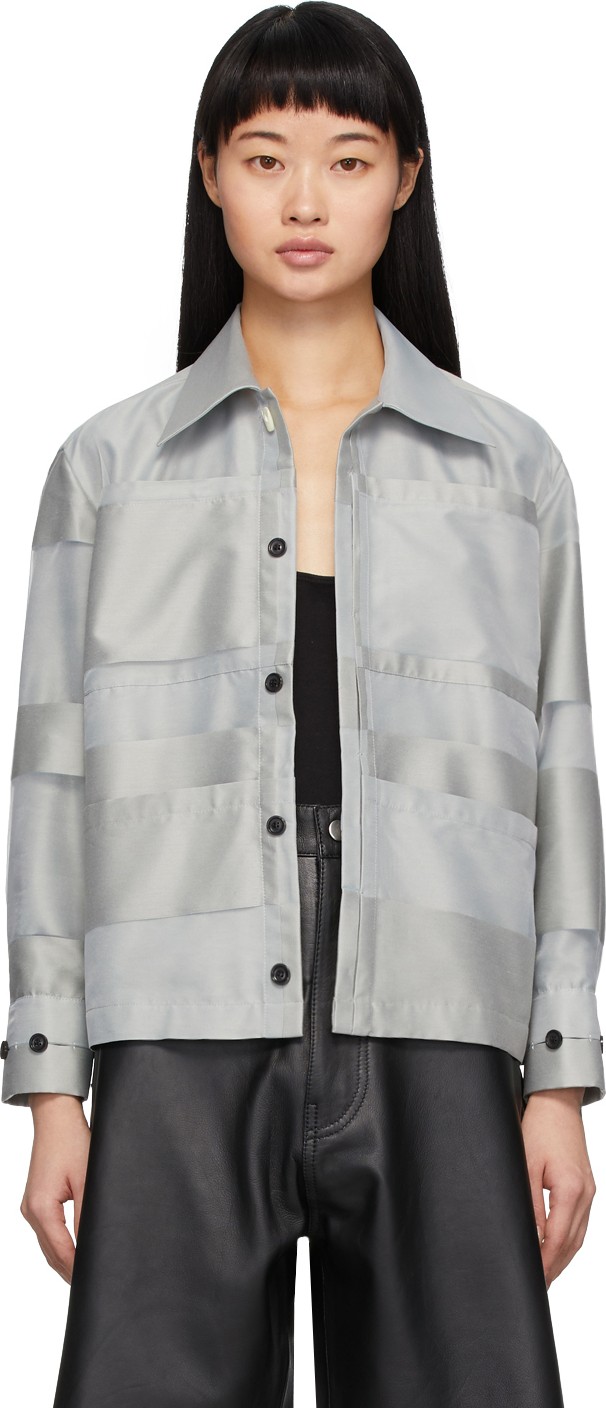 Namacheko Grey Sumala Shirt Jacket