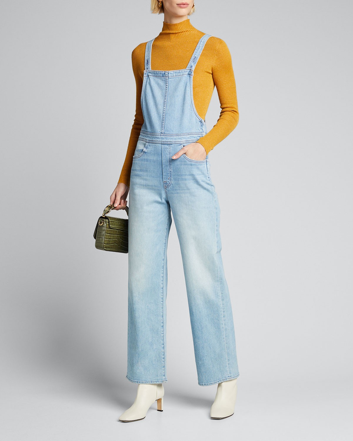 MOTHER The Greaser Ankle Overalls