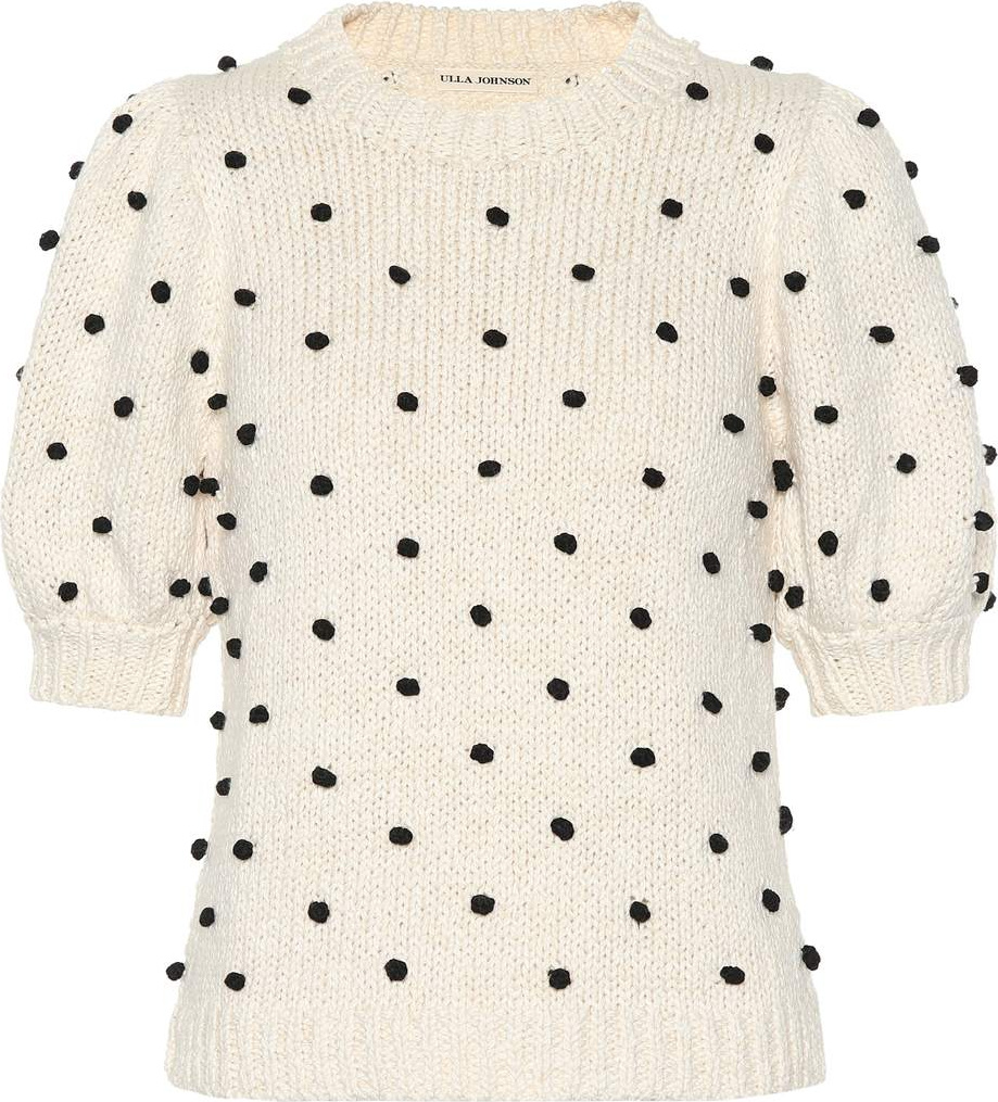 Ulla Johnson Bettine embroidered cotton sweater