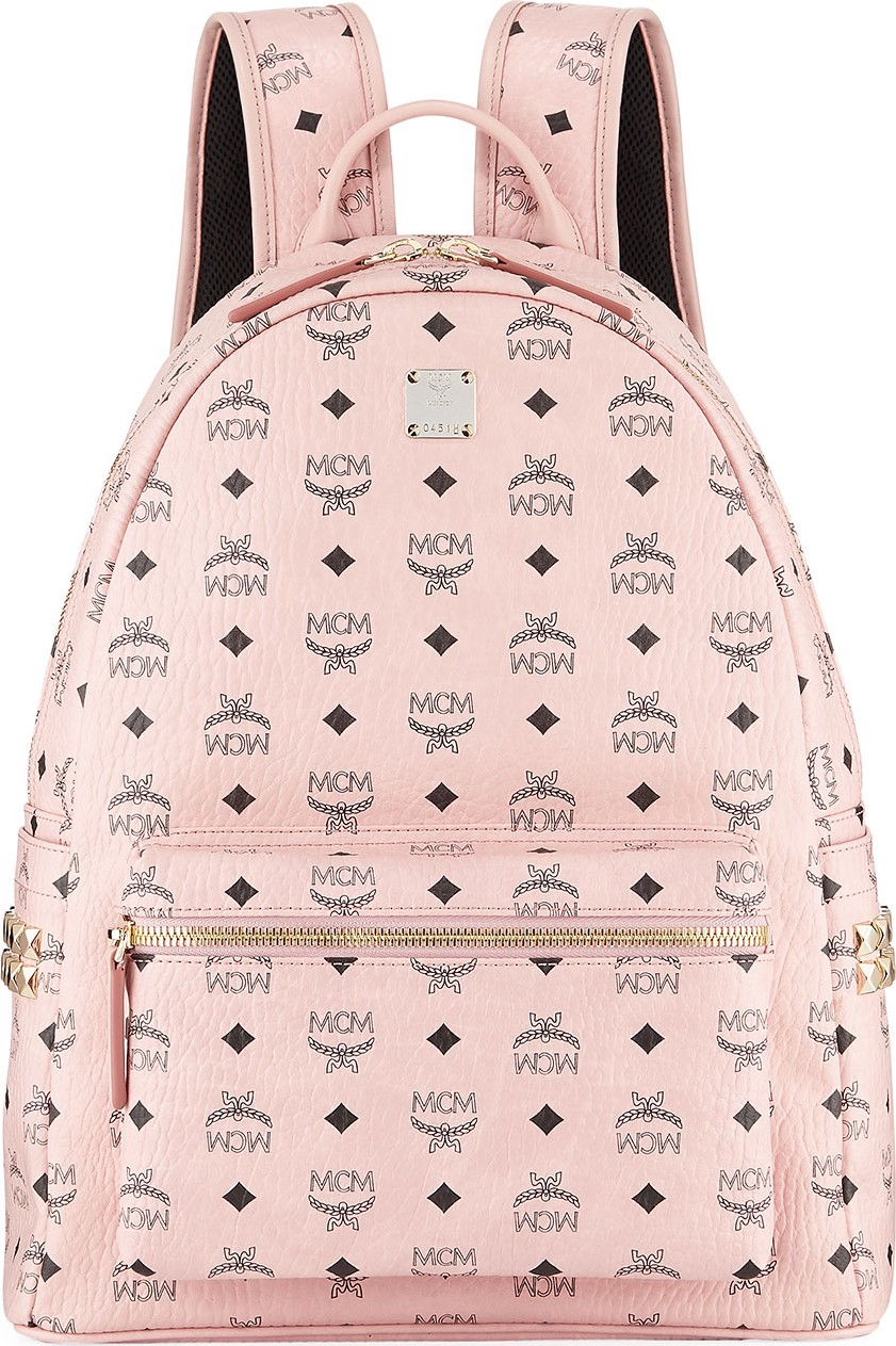 MCM Stark Medium Canvas Backpack