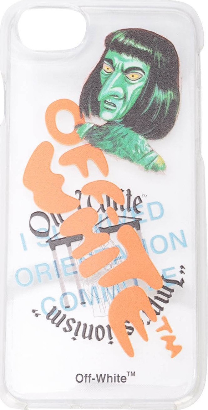 Off White Green man Iphone 7/8 case