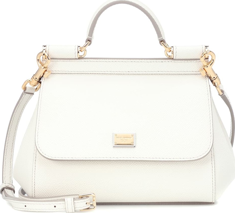 Dolce & Gabbana Sicily Mini leather shoulder bag