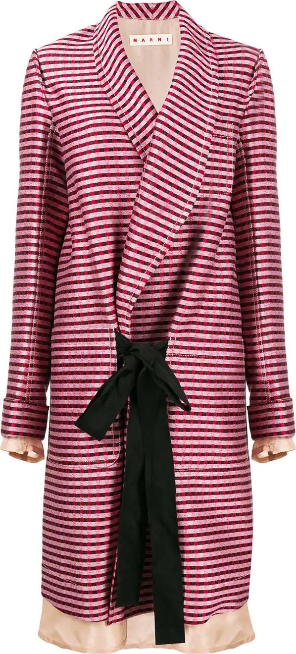 Marni oversized striped coat
