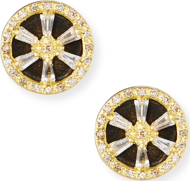 Armenta Old World Round Stud Earrings