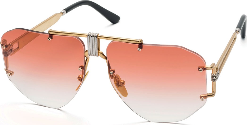 Celine Rimless Aviator Sunglasses