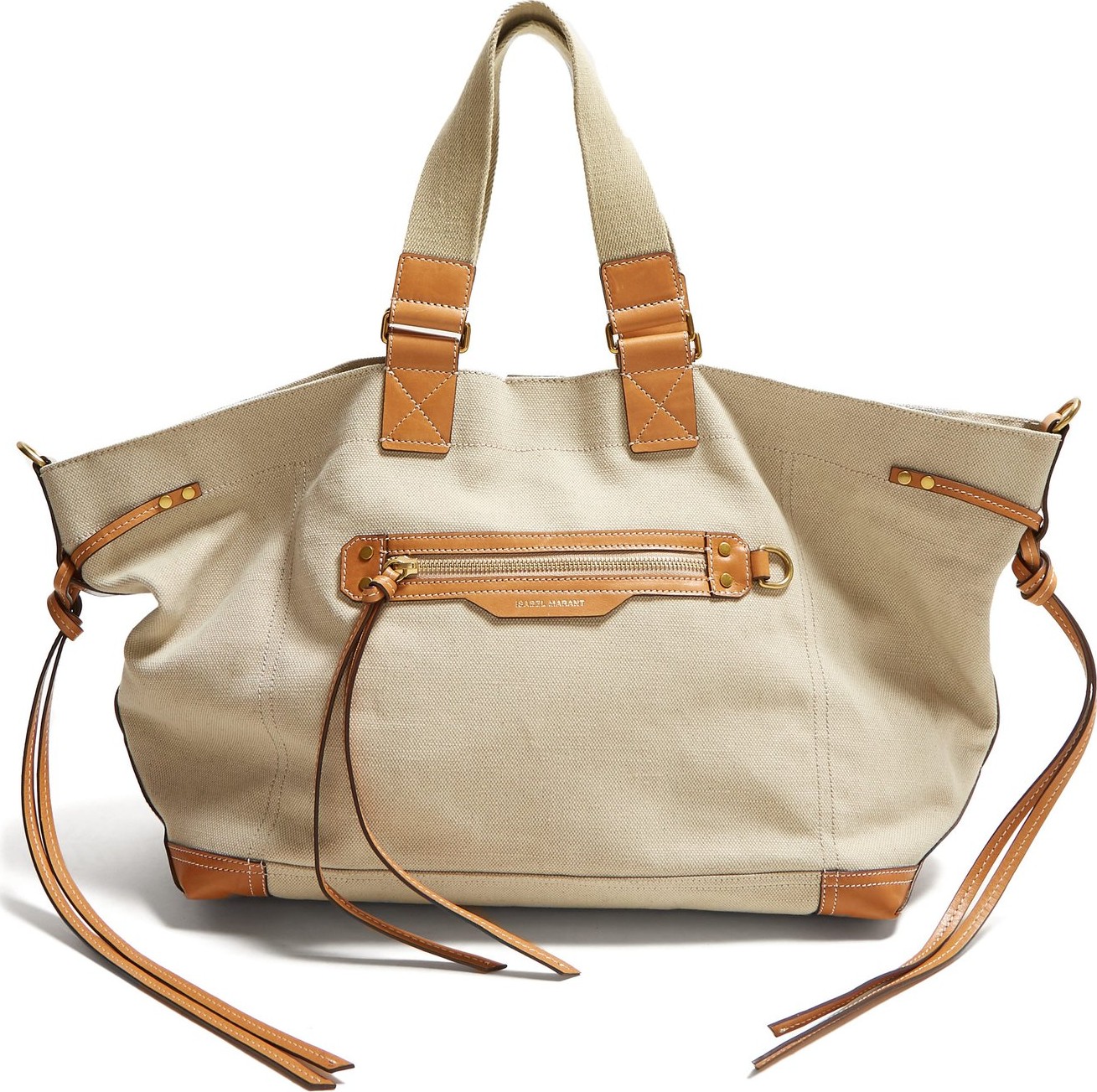 Isabel Marant Wardy canvas tote bag