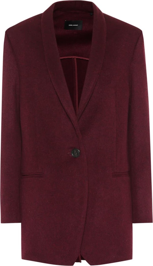 Isabel Marant Felicie wool and cashmere jacket