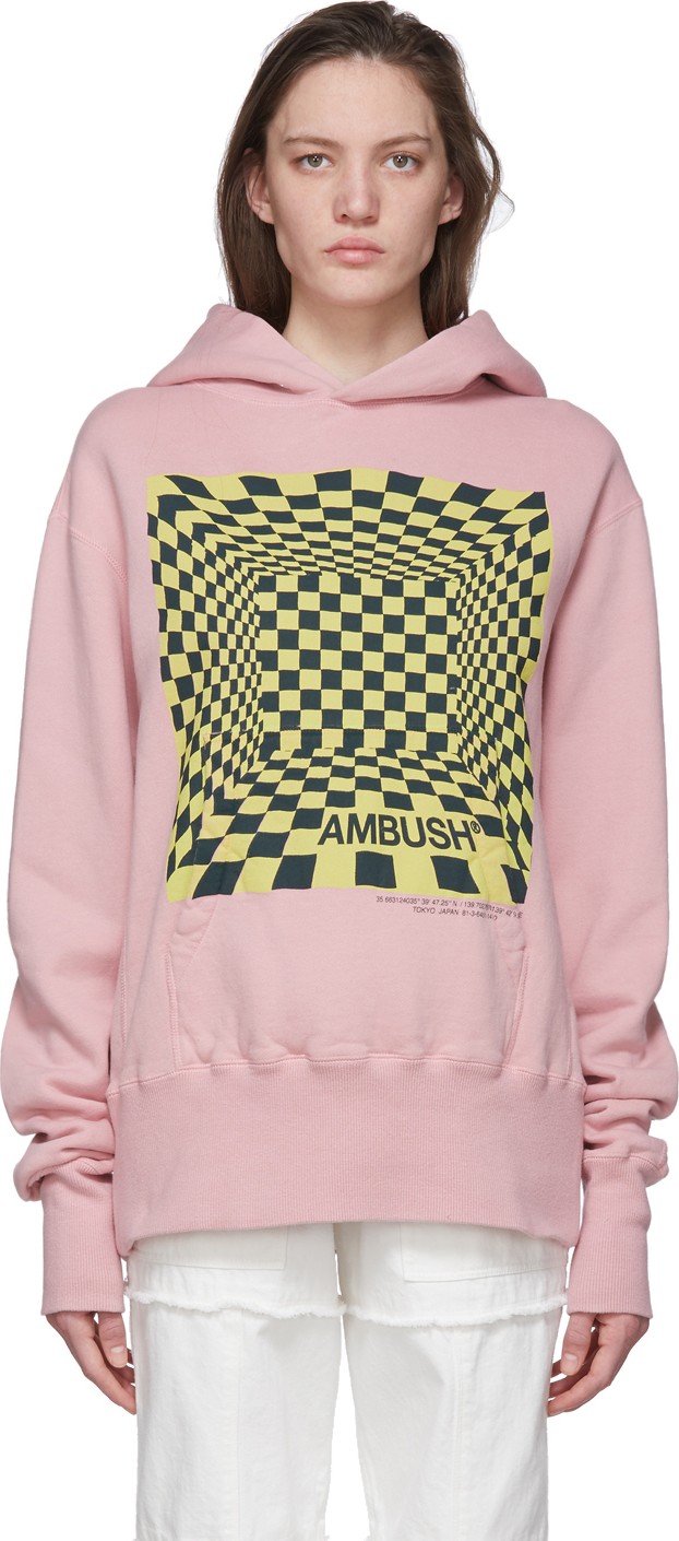 Ambush Pink Short Hoodie