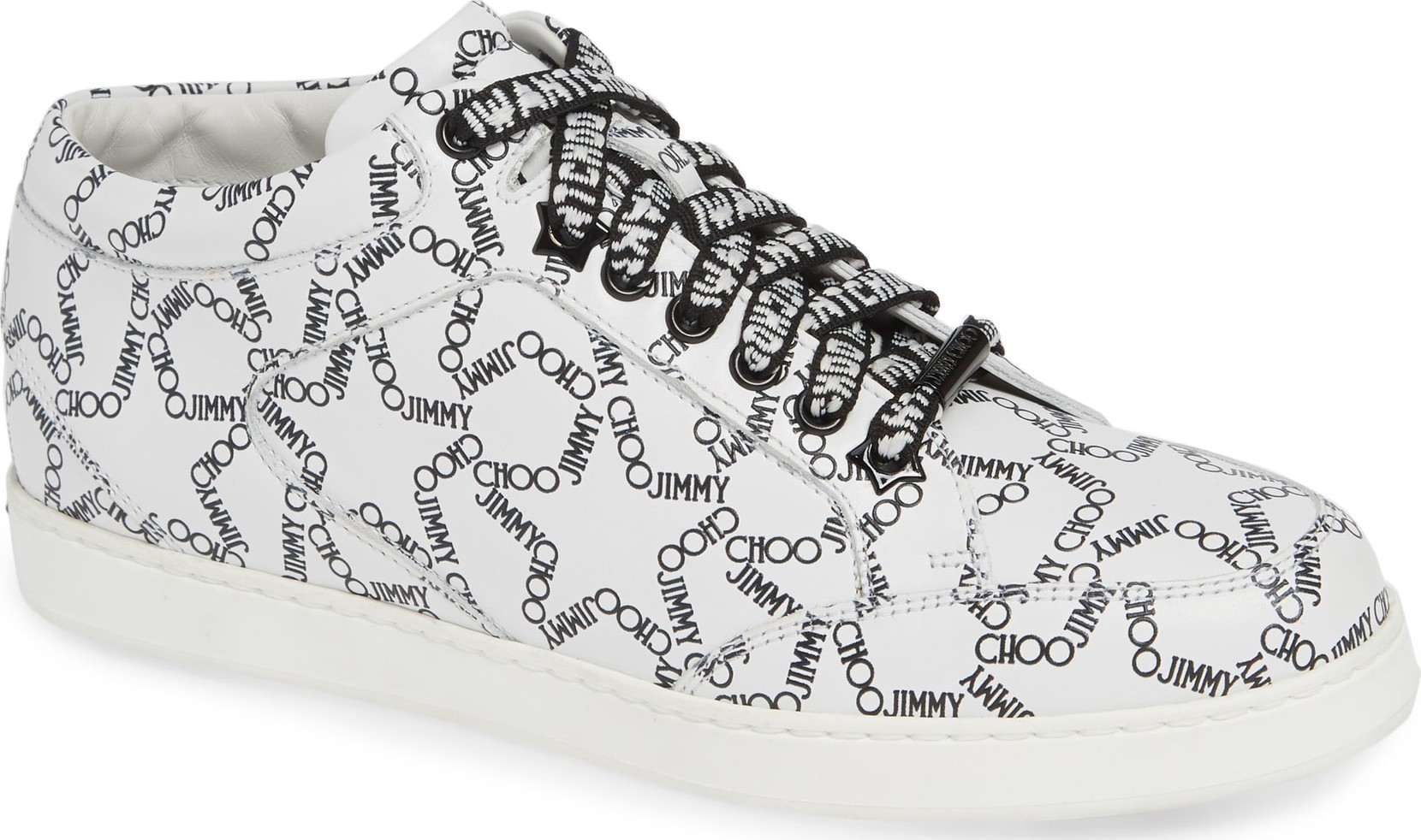 Jimmy Choo Miami Logo Sneaker