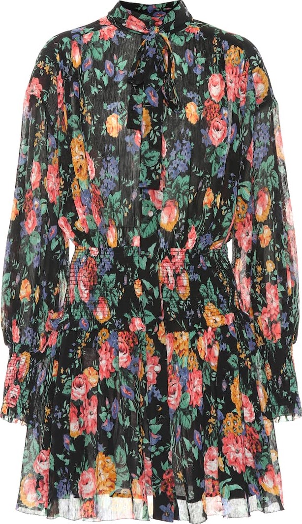 Zimmermann Allia cotton and silk minidress