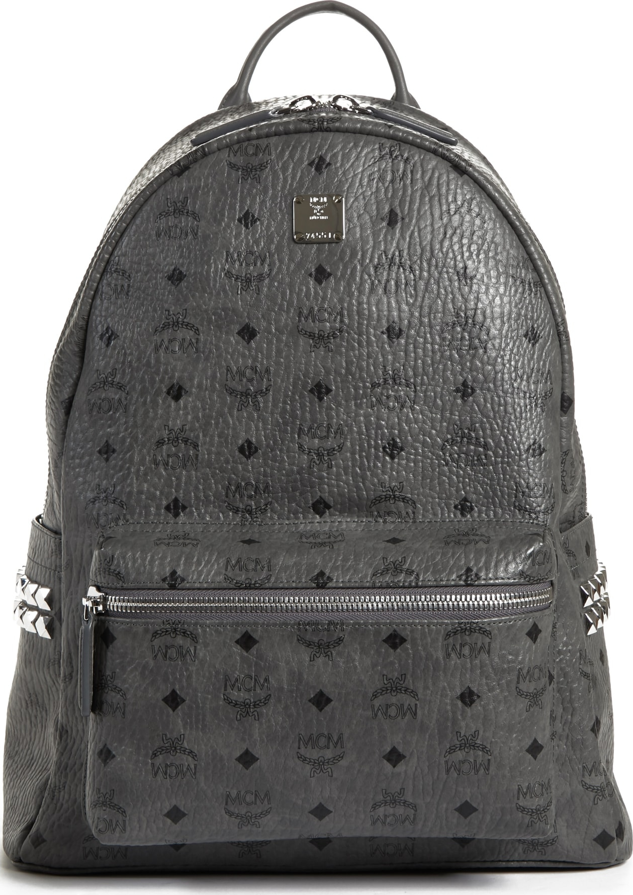 MCM Stark Medium Stud Faux Leather Backpack MCM Stark Medium Stud Faux Leather Backpack