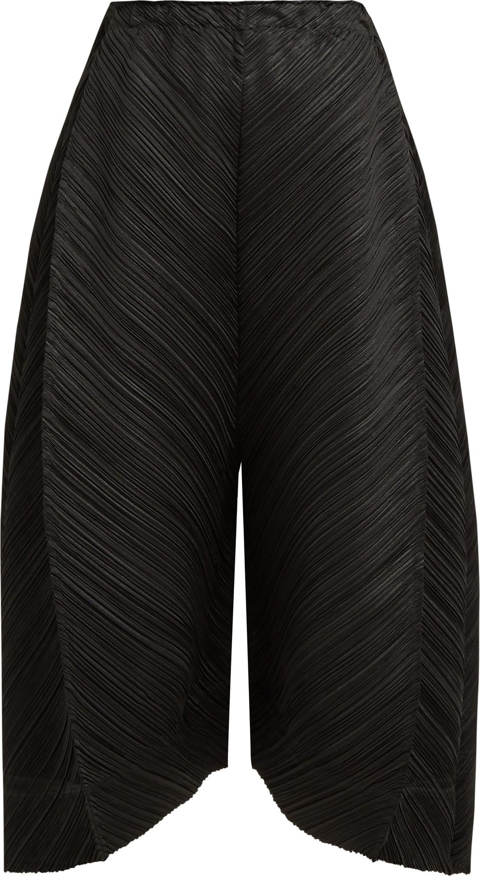 Pleats Please By Issey Miyake Pleated wide-leg trousers