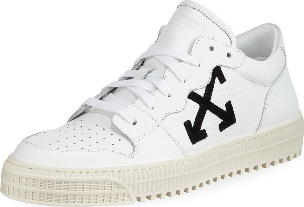 Off White Men's 3.0 Polo Mid-Top Leather Sneakers