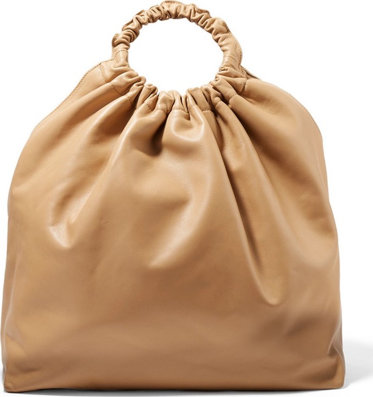 THE ROW Double Circle XL leather tote