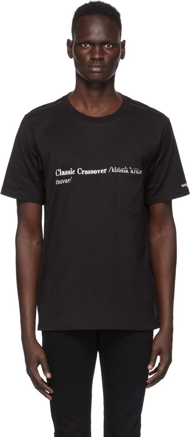 Takahiromiyashita The Soloist - Black 'Classic Crossover' T-Shirt