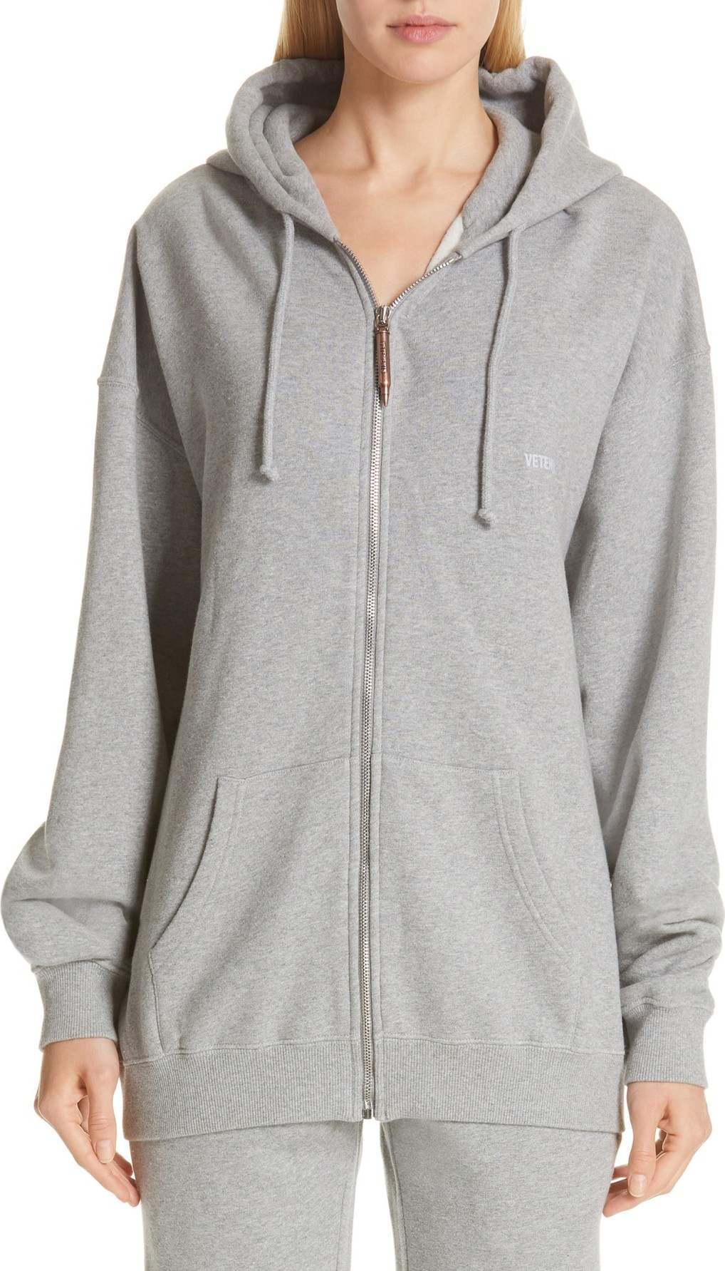 Vetements Elbow Cutout Hoodie