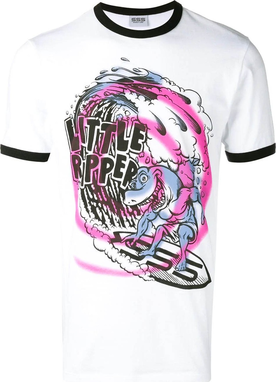 SSS World Corp Little Ripper graphic t-shirt