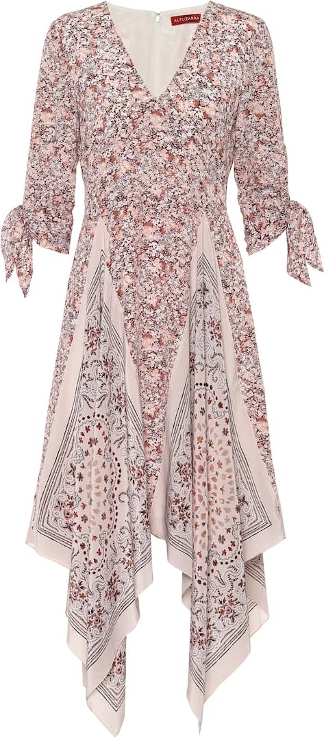 Altuzarra Elvira printed silk dress