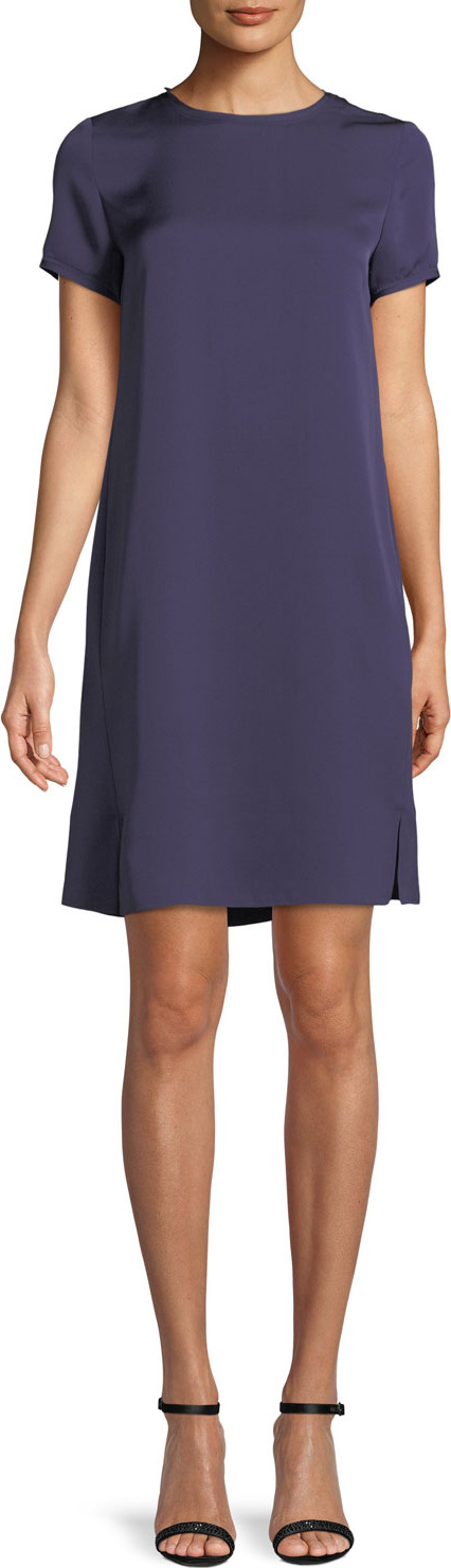 Theory Modern Silk Tee Dress