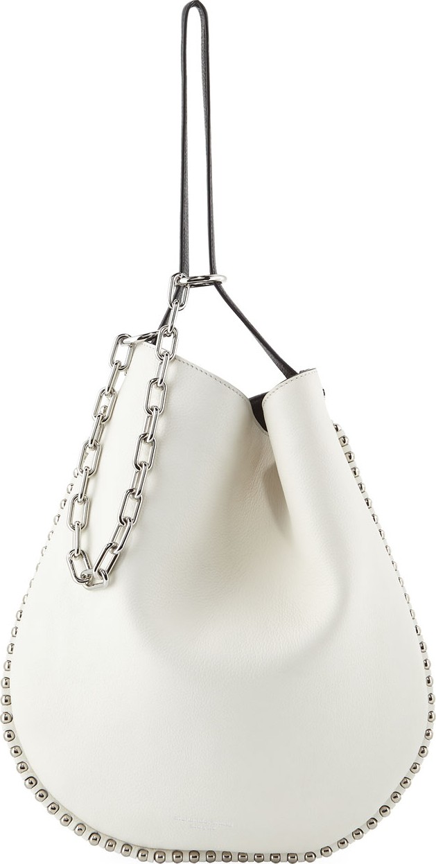Alexander Wang Roxy Refined Leather Hobo Bag