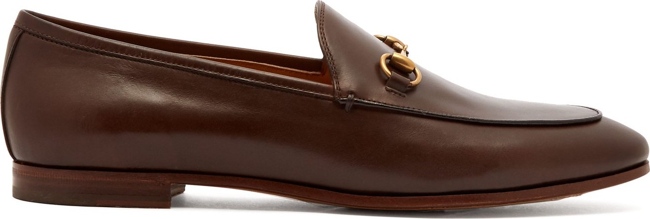 Gucci Jordaan leather loafers