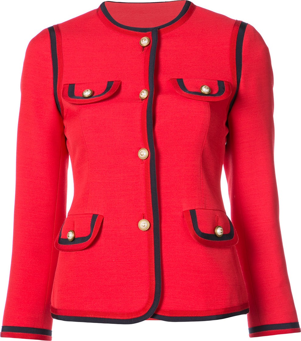 Gucci notched collar jacket