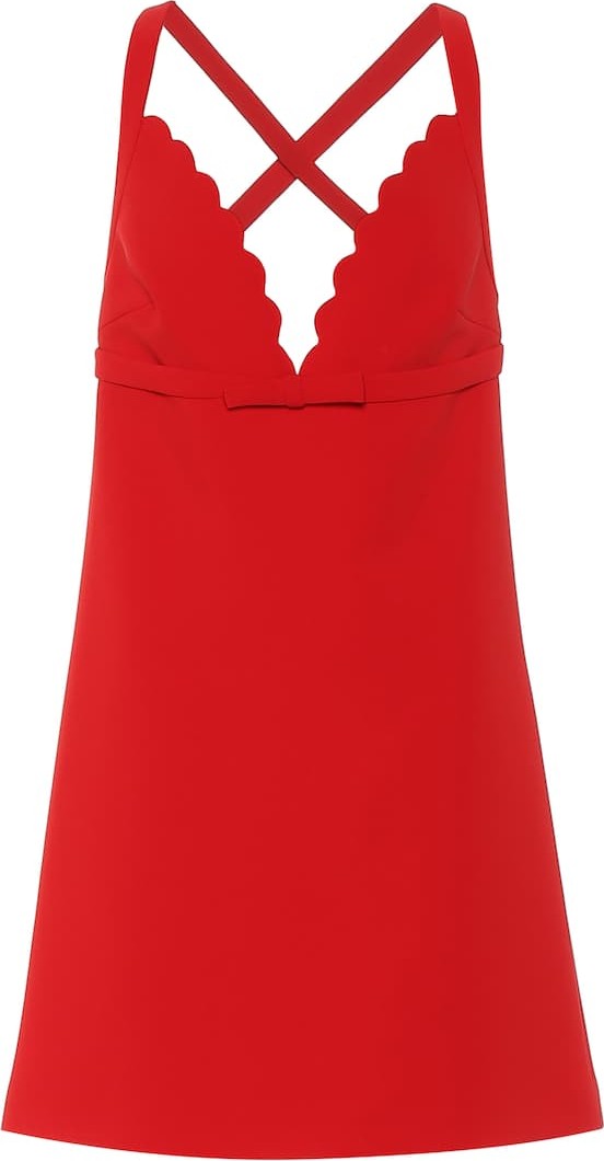 Miu Miu Faille cady minidress