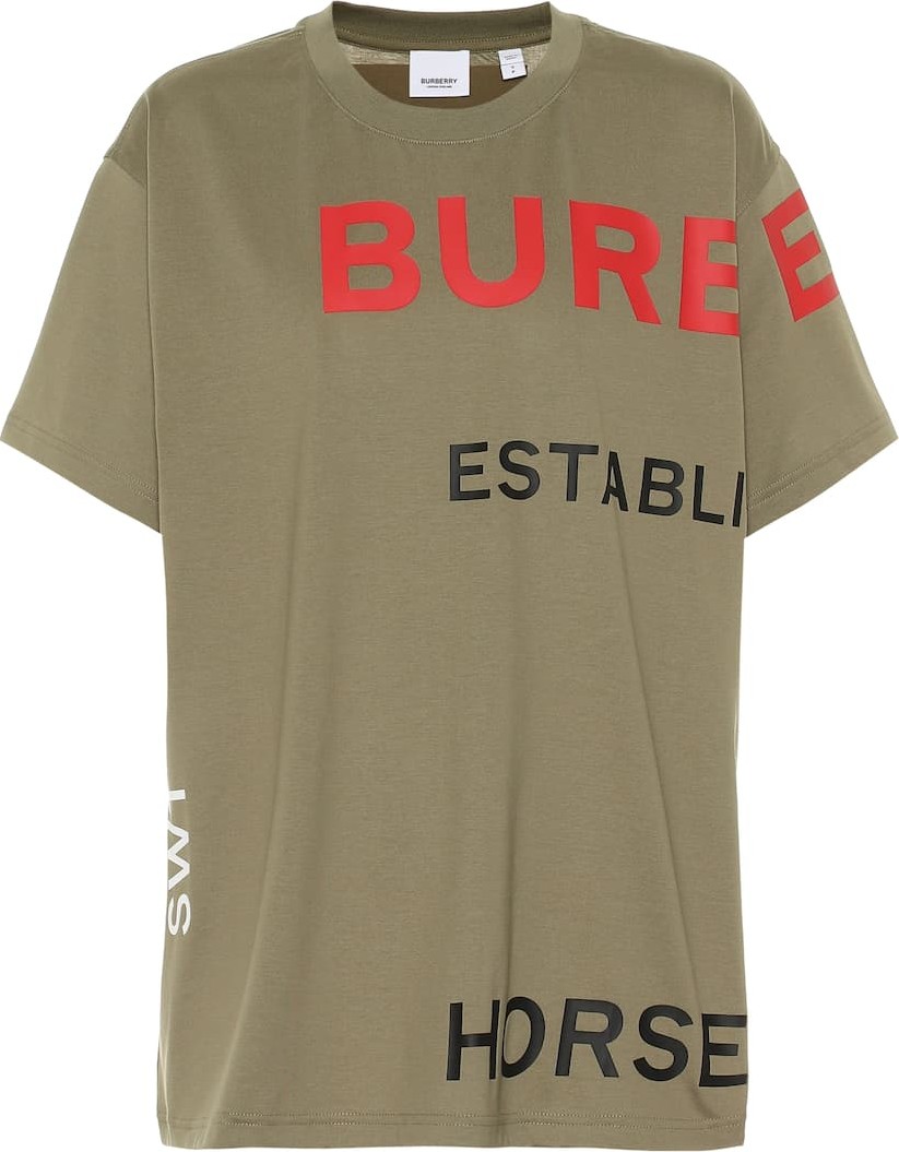 Burberry London England Printed cotton T-shirt