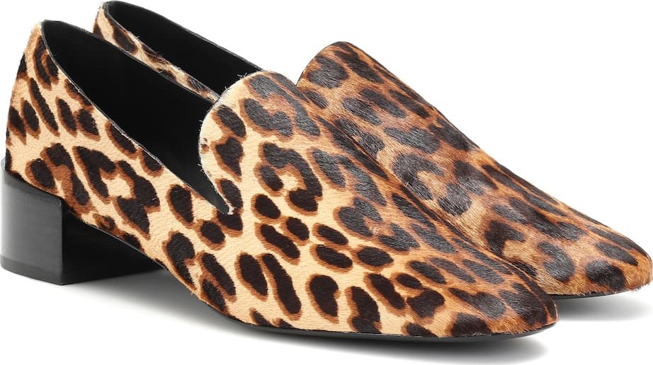 Mercedes Castillo Tillie calf hair loafers