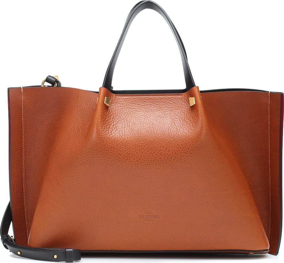 Valentino Valentino Garavani Go Logo Escape Medium leather shopper