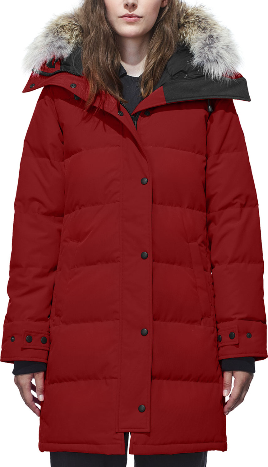 Canada Goose Shelburne Slim-Fit Parka w/ Removable Fur Trim