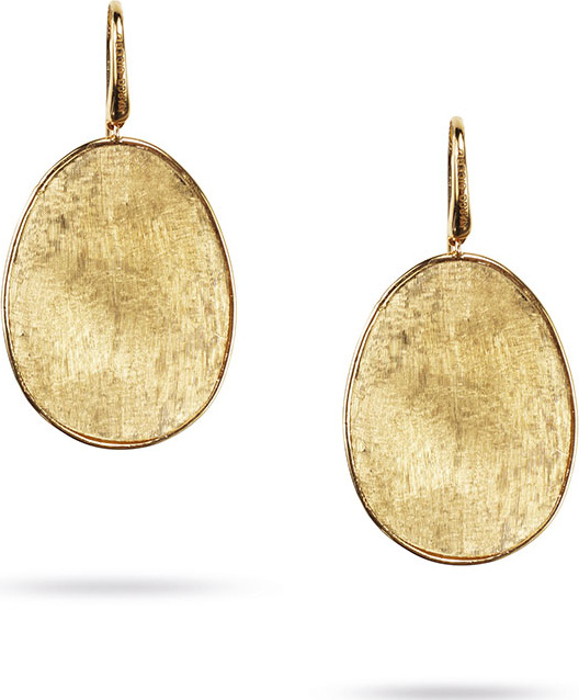 Marco Bicego Lunaria 18K Gold Drop Earrings