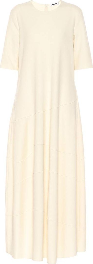 Jil Sander Wool maxi dress