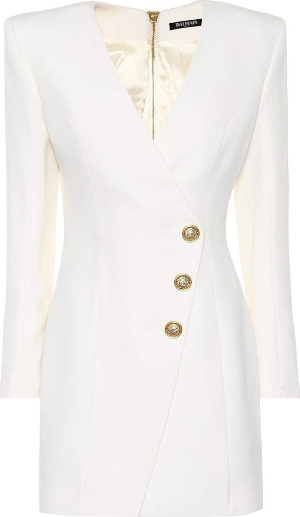 Balmain Virgin wool minidress